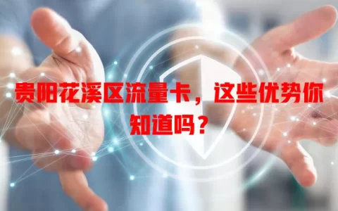 贵阳花溪区流量卡，这些优势你知道吗？