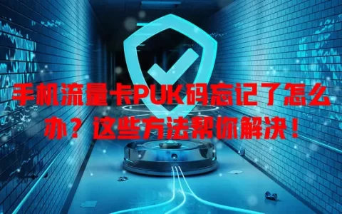 手机流量卡PUK码忘记了怎么办？这些方法帮你解决！