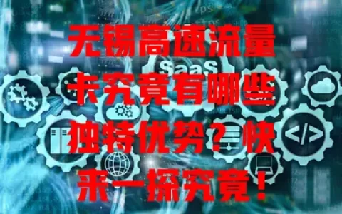 无锡高速流量卡究竟有哪些独特优势？快来一探究竟！
