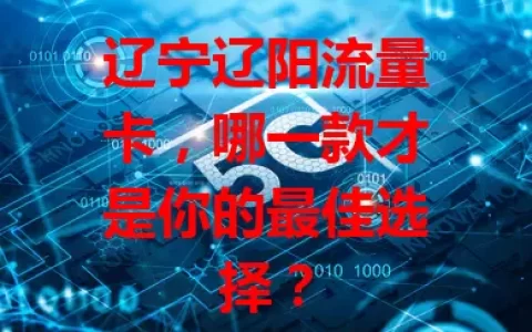 辽宁辽阳流量卡，哪一款才是你的最佳选择？