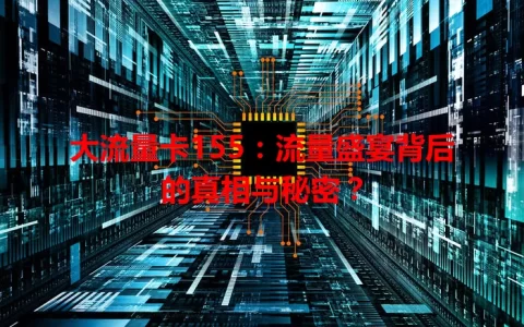 大流量卡155：流量盛宴背后的真相与秘密？