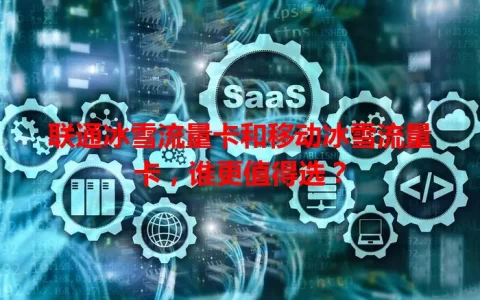 联通冰雪流量卡和移动冰雪流量卡，谁更值得选？