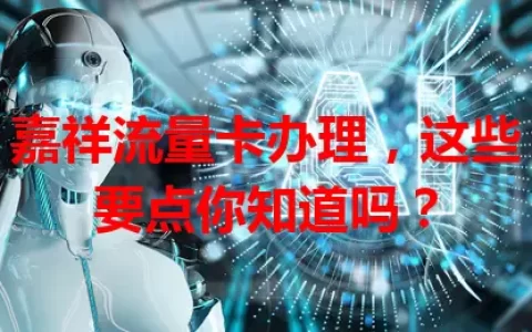 嘉祥流量卡办理，这些要点你知道吗？