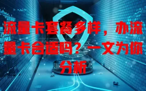 流量卡套餐多样，办流量卡合适吗？一文为你分析