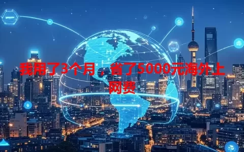 我用了3个月，省了5000元海外上网费