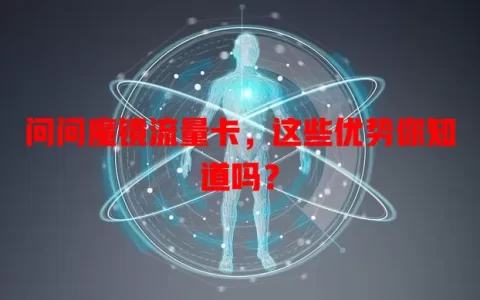 问问魔镜流量卡，这些优势你知道吗？