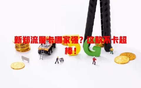 新郑流量卡哪家强？这款不卡超棒！