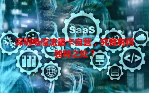 深圳电信流量卡自营，究竟有何独特之处？