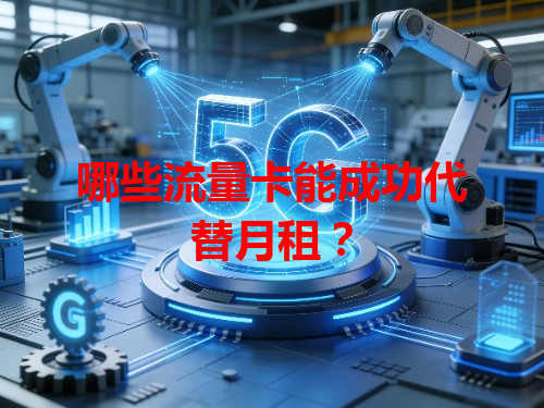 哪些流量卡能成功代替月租？