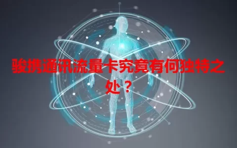 骏携通讯流量卡究竟有何独特之处？