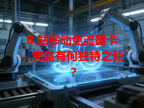 B 站移动免流量卡，究竟有何独特之处？