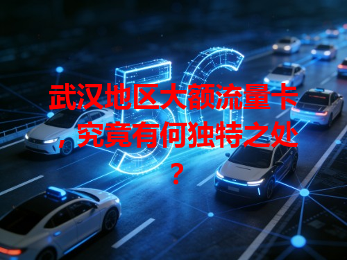 武汉地区大额流量卡，究竟有何独特之处？