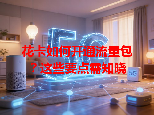 花卡如何开通流量包？这些要点需知晓