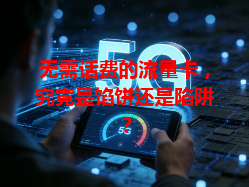 无需话费的流量卡，究竟是馅饼还是陷阱？