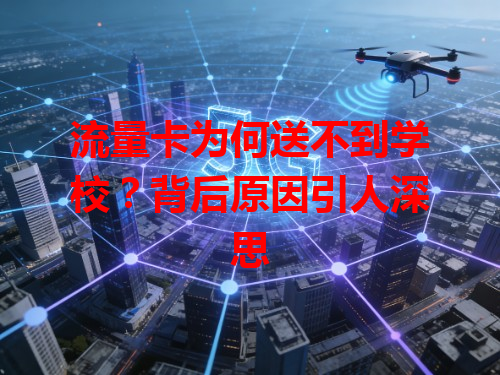 流量卡为何送不到学校？背后原因引人深思