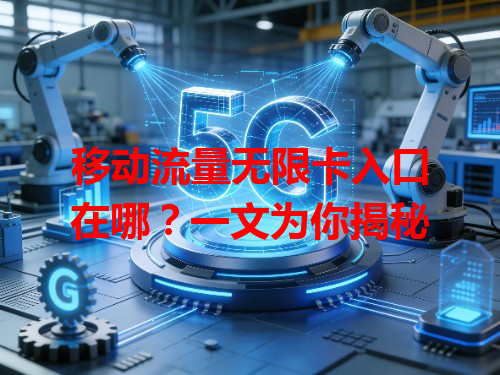 移动流量无限卡入口在哪？一文为你揭秘