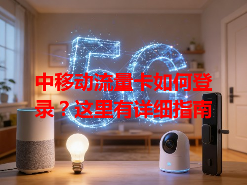 中移动流量卡如何登录？这里有详细指南