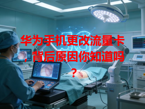 华为手机更改流量卡，背后原因你知道吗？