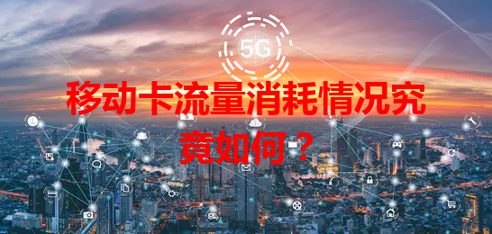移动卡流量消耗情况究竟如何?