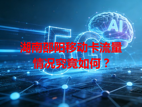 湖南邵阳移动卡流量情况究竟如何？