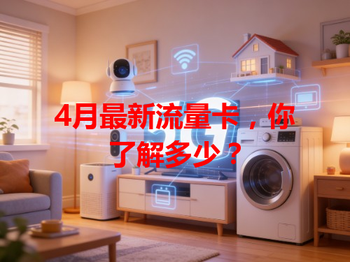 4月最新流量卡，你了解多少？