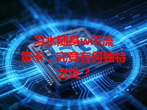 习水随身wifi流量卡，究竟有何独特之处？