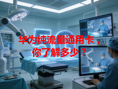 华为纯流量通用卡，你了解多少？