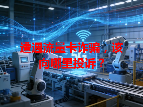 遭遇流量卡诈骗，该向哪里投诉？