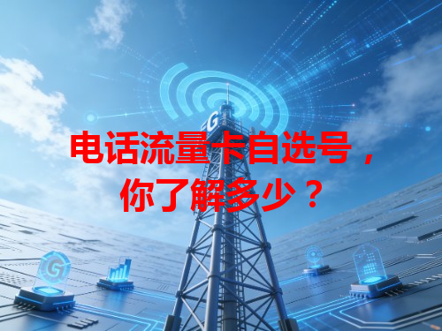 电话流量卡自选号，你了解多少？