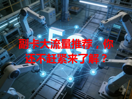 副卡大流量推荐，你还不赶紧来了解？