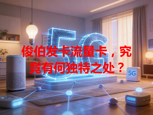 俊伯发卡流量卡，究竟有何独特之处？