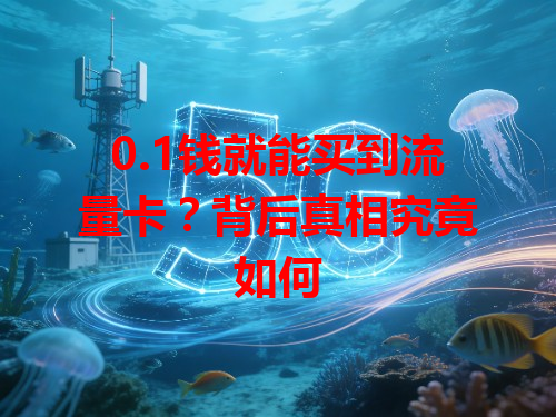 0.1钱就能买到流量卡？背后真相究竟如何