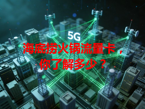 海底捞火锅流量卡，你了解多少？