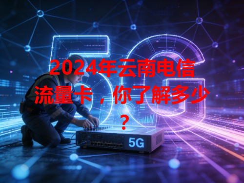 2024年云南电信流量卡，你了解多少？