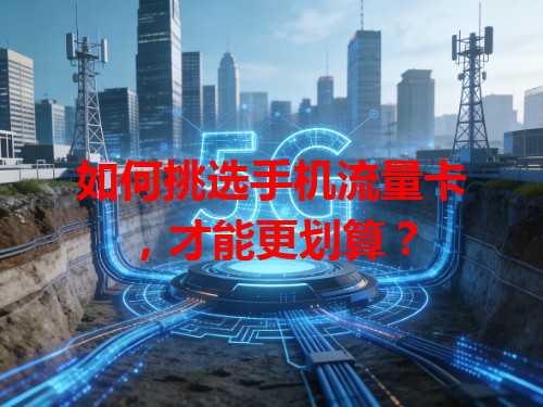如何挑选手机流量卡，才能更划算？