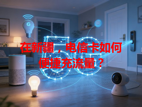 在新疆，电信卡如何便捷充流量？