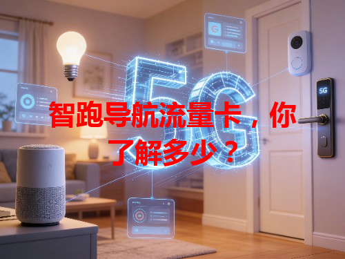 智跑导航流量卡，你了解多少？