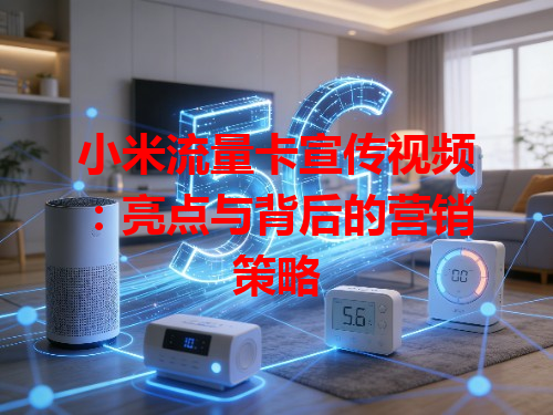 小米流量卡宣传视频：亮点与背后的营销策略
