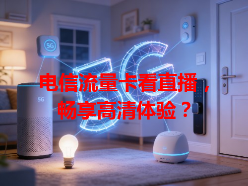 电信流量卡看直播，畅享高清体验？