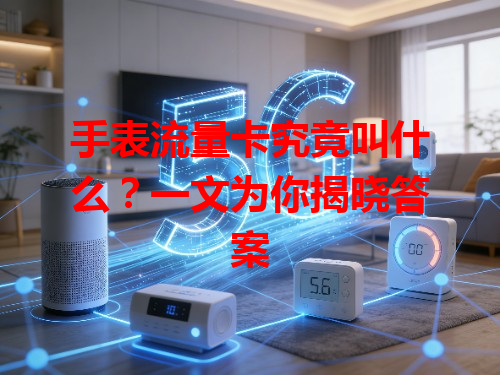 手表流量卡究竟叫什么？一文为你揭晓答案