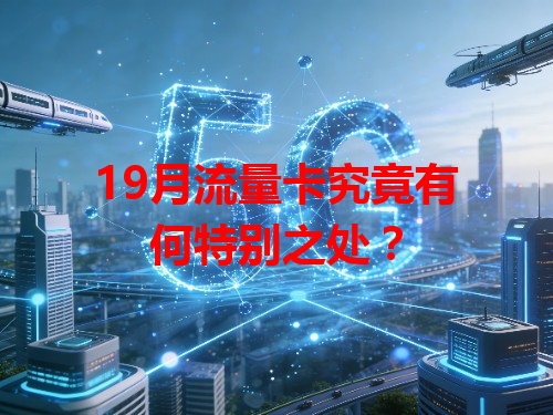 19月流量卡究竟有何特别之处？