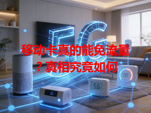 移动卡真的能免流量？真相究竟如何