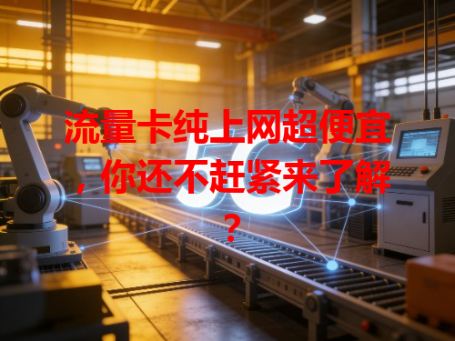 流量卡纯上网超便宜，你还不赶紧来了解？