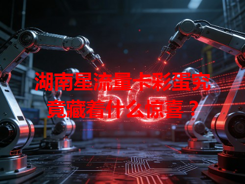 湖南星流量卡彩蛋究竟藏着什么惊喜？