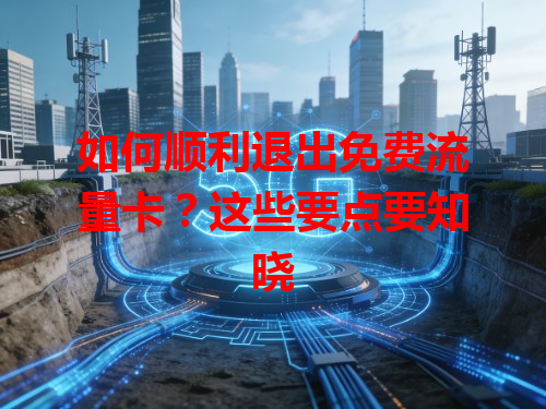 如何顺利退出免费流量卡？这些要点要知晓