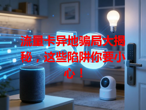 流量卡异地骗局大揭秘，这些陷阱你要小心！