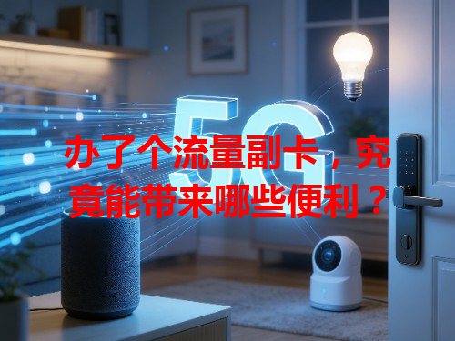 办了个流量副卡，究竟能带来哪些便利？