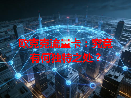 欧克克流量卡：究竟有何独特之处？