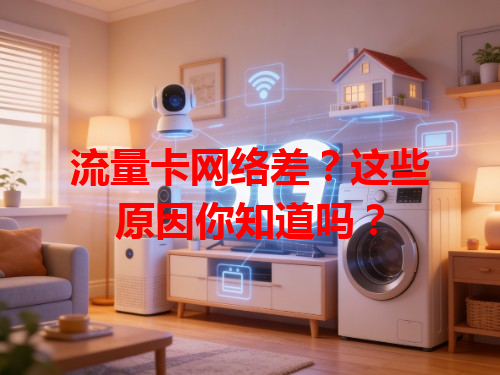 流量卡网络差？这些原因你知道吗？
