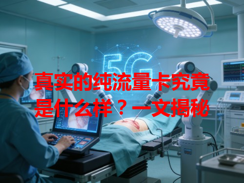 真实的纯流量卡究竟是什么样？一文揭秘